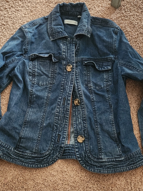 Coldwater Creek Jackets & Blazers - Coldwater Creek Women's Indigo Denim Jacket